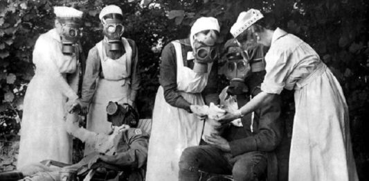 Enfermeras en la I Guerra Mundial