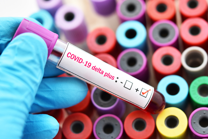 delta, plus, coronavirus, prueba, sangre, tubo, COVID-19