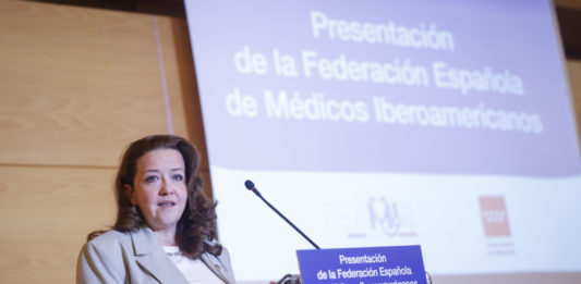 La consejera de Sanidad de la Comunidad de Madrid, Fátima Matute