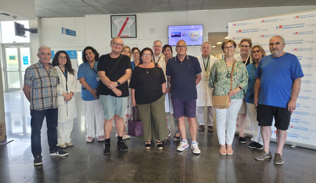 Pacientes del Hospital Infanta Leonor